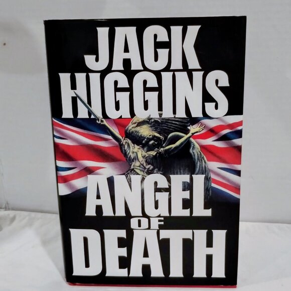 1st Print Jack Higgins Angel of Death (Sean Dillon #4) 1st Ed Hardcover Book - Picture 1 of 5